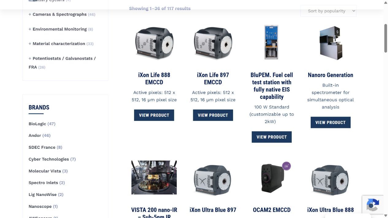 Navigation et produits du catalogue SnowHouse