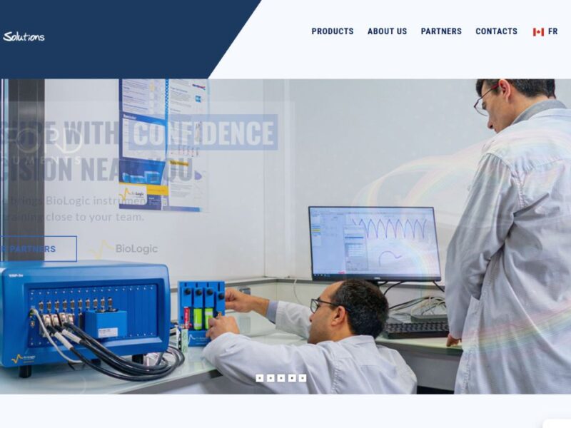 Accueil du site Snowhouse Solutions, instruments scientifiques et équipements de laboratoire